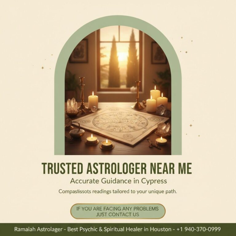 How to Find a Trusted Astrologer Near Me in Cypress, TX