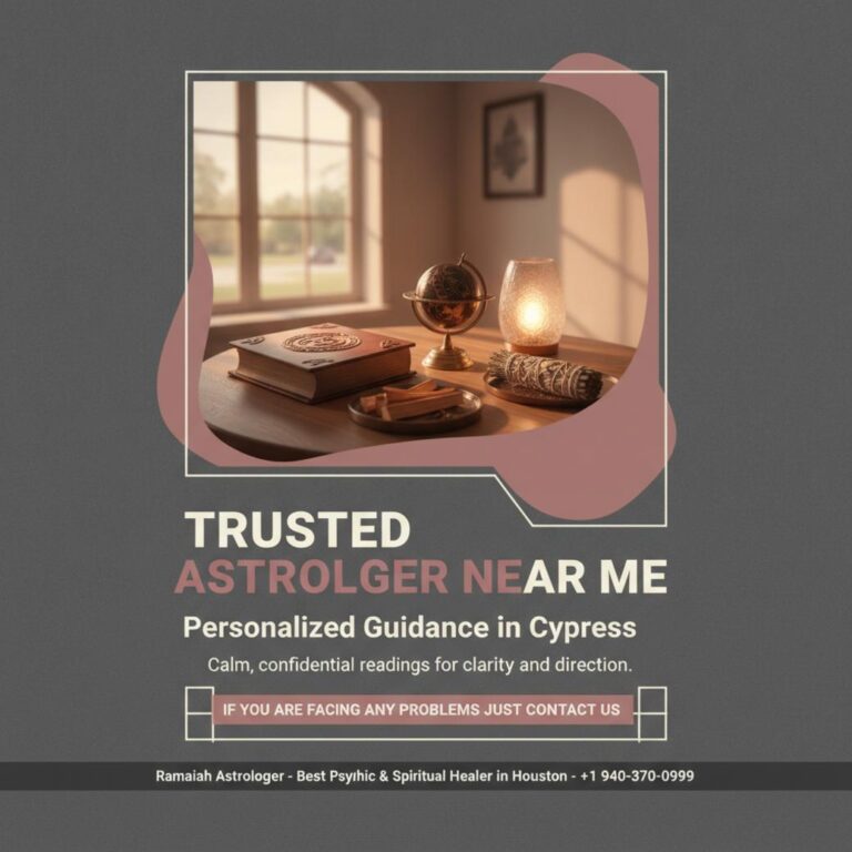 How to Find a Trusted Astrologer Near Me in Cypress, TX