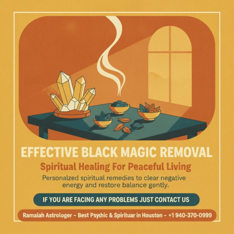 How Black Magic Removal in Houston Can Bring Peace