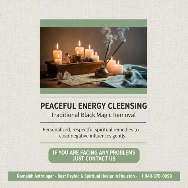 How Black Magic Removal Works With an Astrologer in Houston