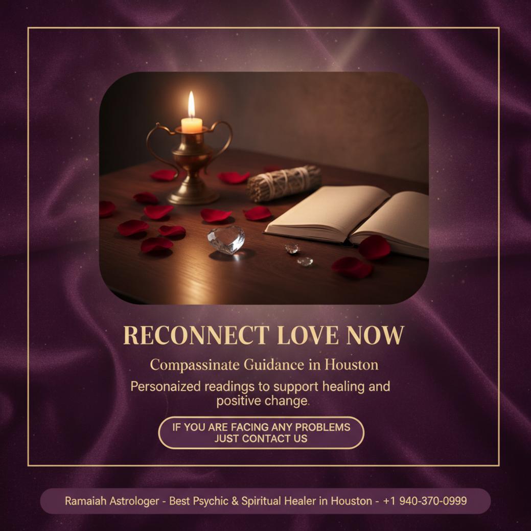 gentle spiritual setup with candles and heart amulet for get ex love back houston