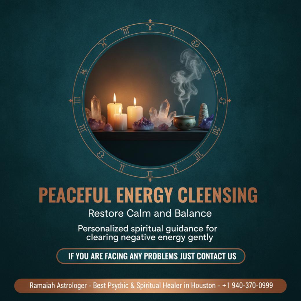 How Negative Energy Removal in Houston Can Bring Calm Negative energy removal spiritual cleansing with crystals Houston TX