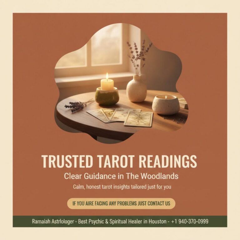 Honest Tarot Reader in The Woodlands, TX for Clarity