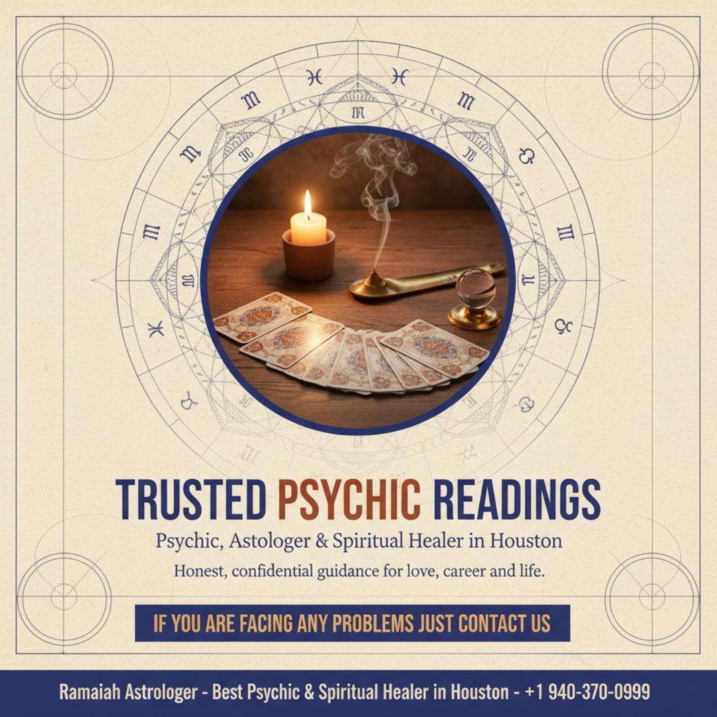 Honest Tarot Card Reading in Houston - Ramaiah Astrologer Best Psychic in Houston Texas