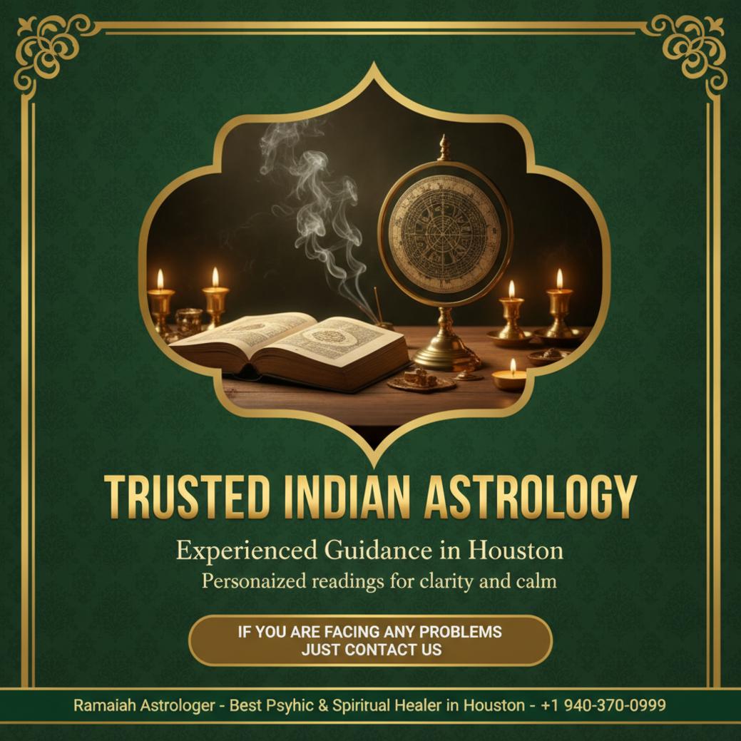 Indian astrologer consultation with Vedic chart in Houston, TX