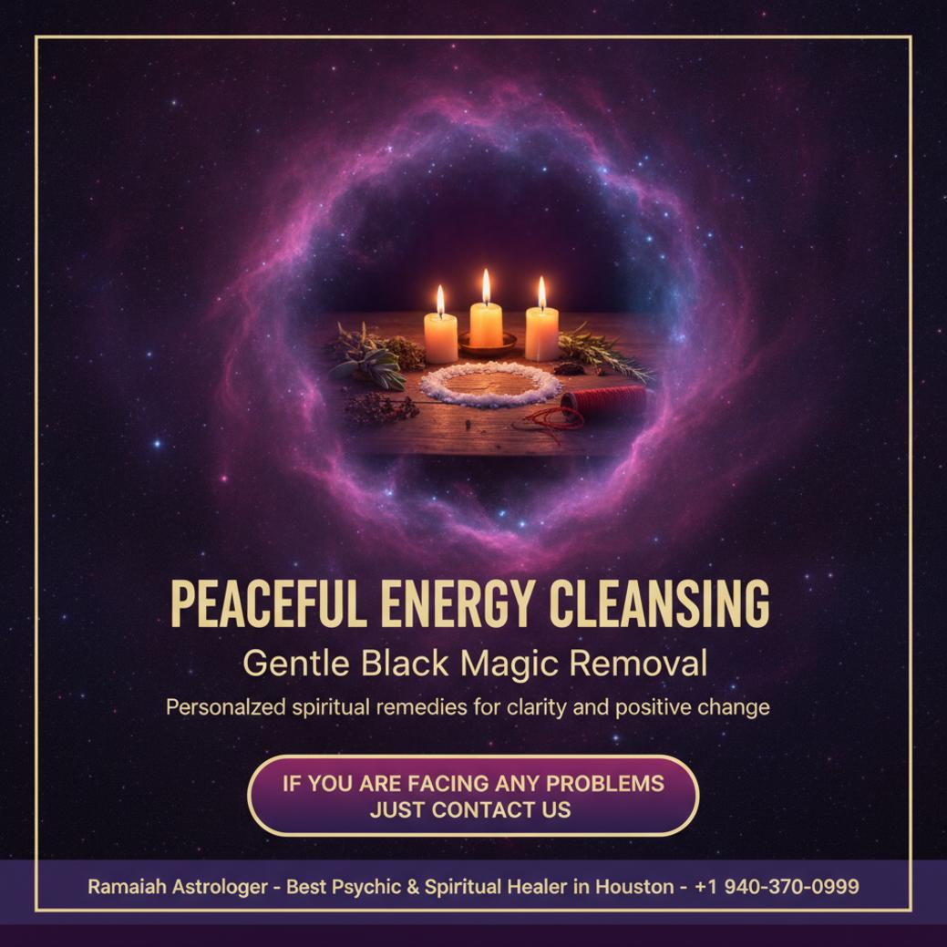 How Black Magic Removal in Katy Can Bring Peace Softly lit altar with candles and herbs for black magic removal Katy TX