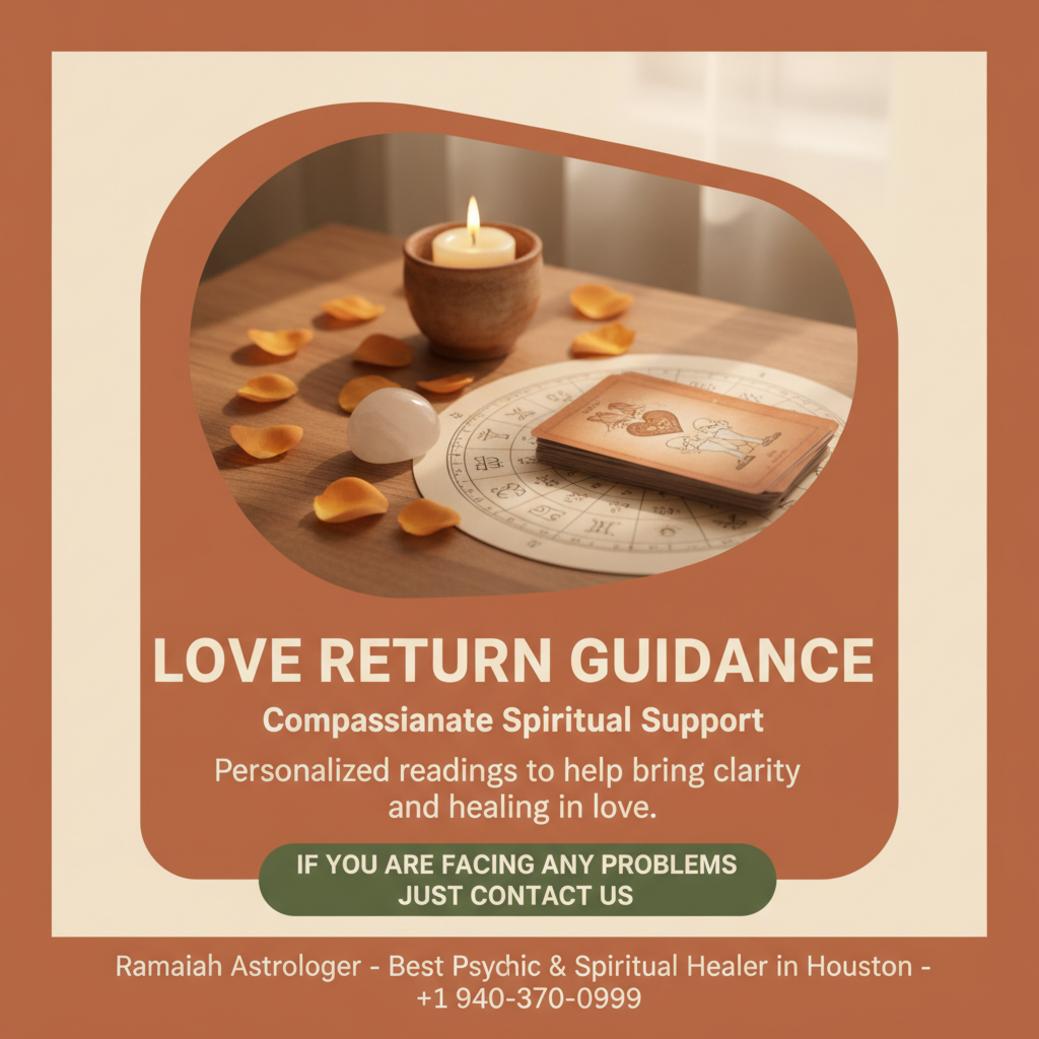 How to Get Ex Love Back in Houston, TX with Care Spiritual setup featuring tarot, candle, and astrology chart for get ex love back Houston