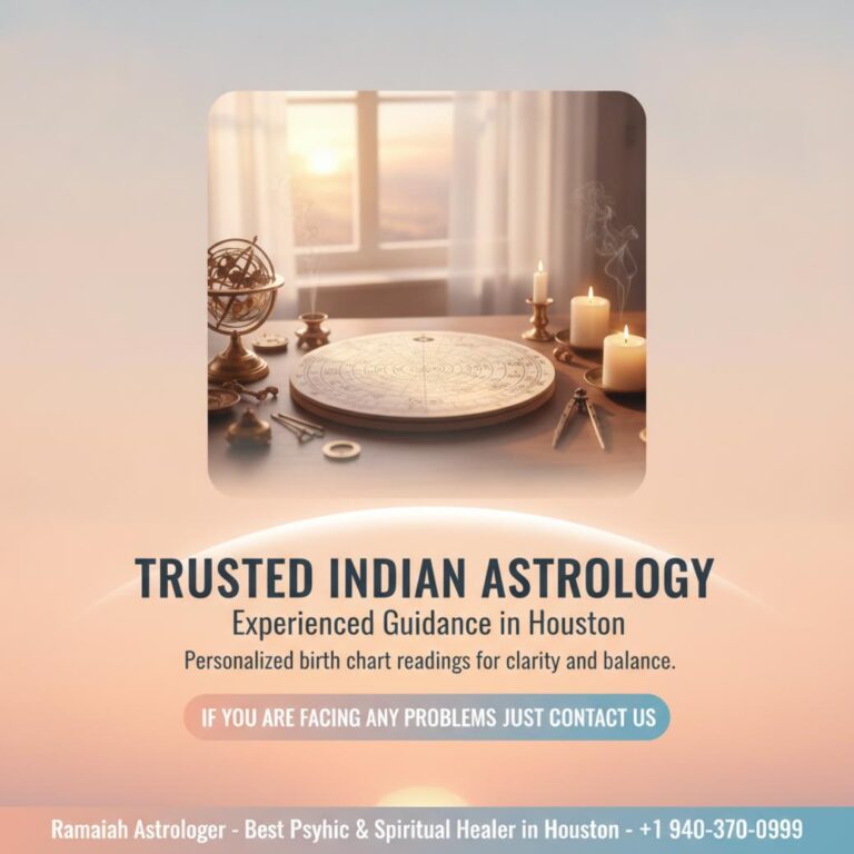 How an Indian Astrologer in Houston Can Guide Your Life