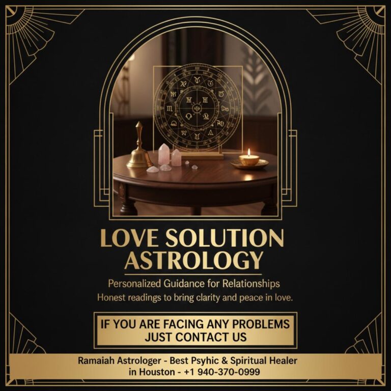 How a Love Problem Solution Astrologer Helps in Houston, TX