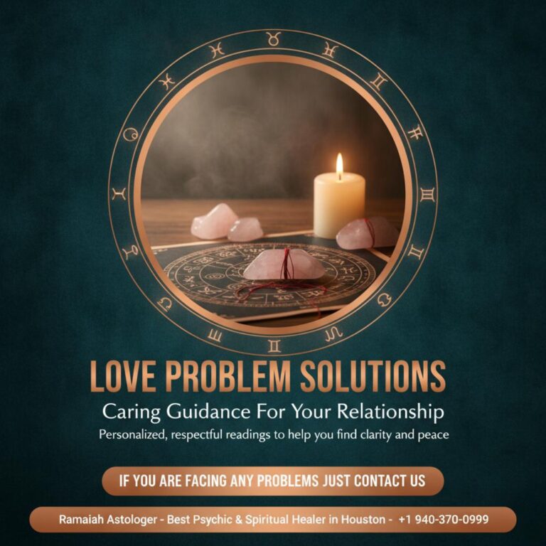 How a Love Problem Solution Astrologer Helps Houston Couples