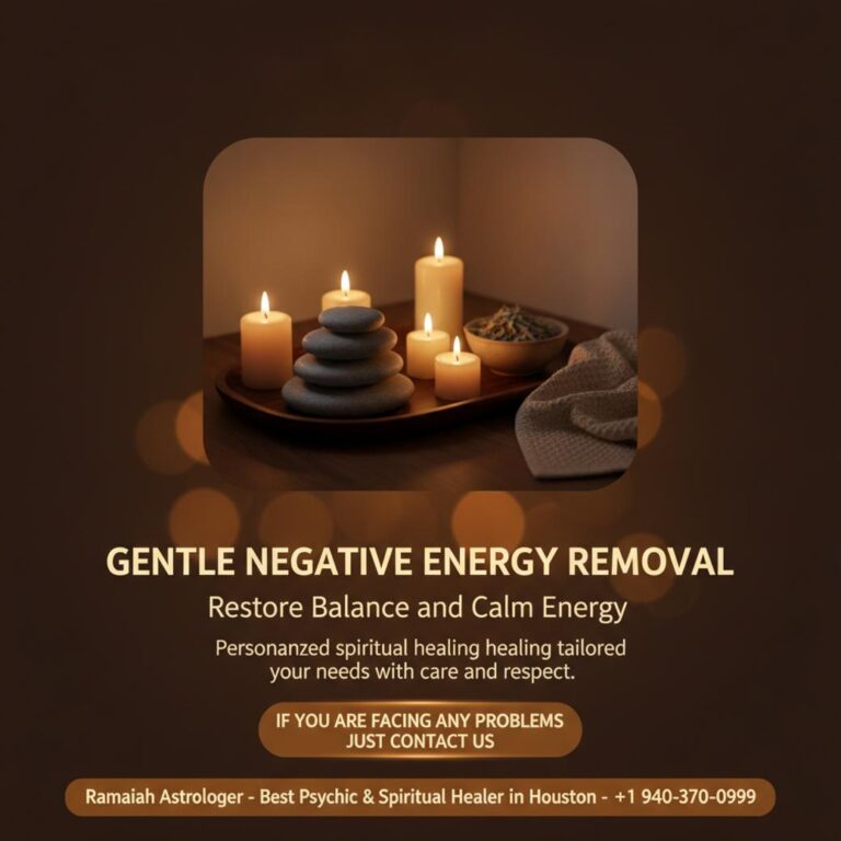 How Negative Energy Removal in Houston Can Bring Peace