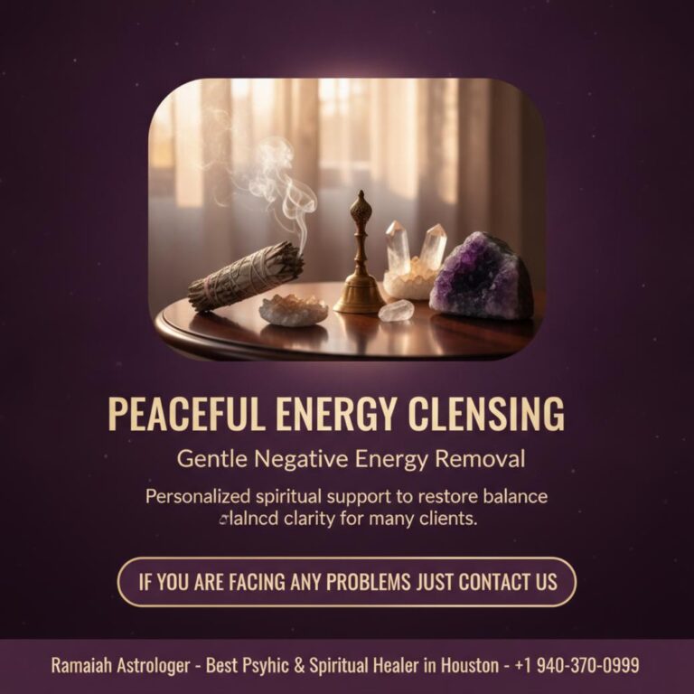 How Negative Energy Removal Can Help You in Houston, TX