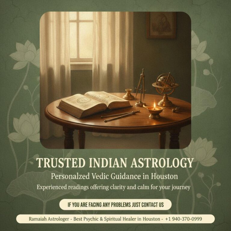 How an Indian Astrologer in Houston Can Guide Your Life
