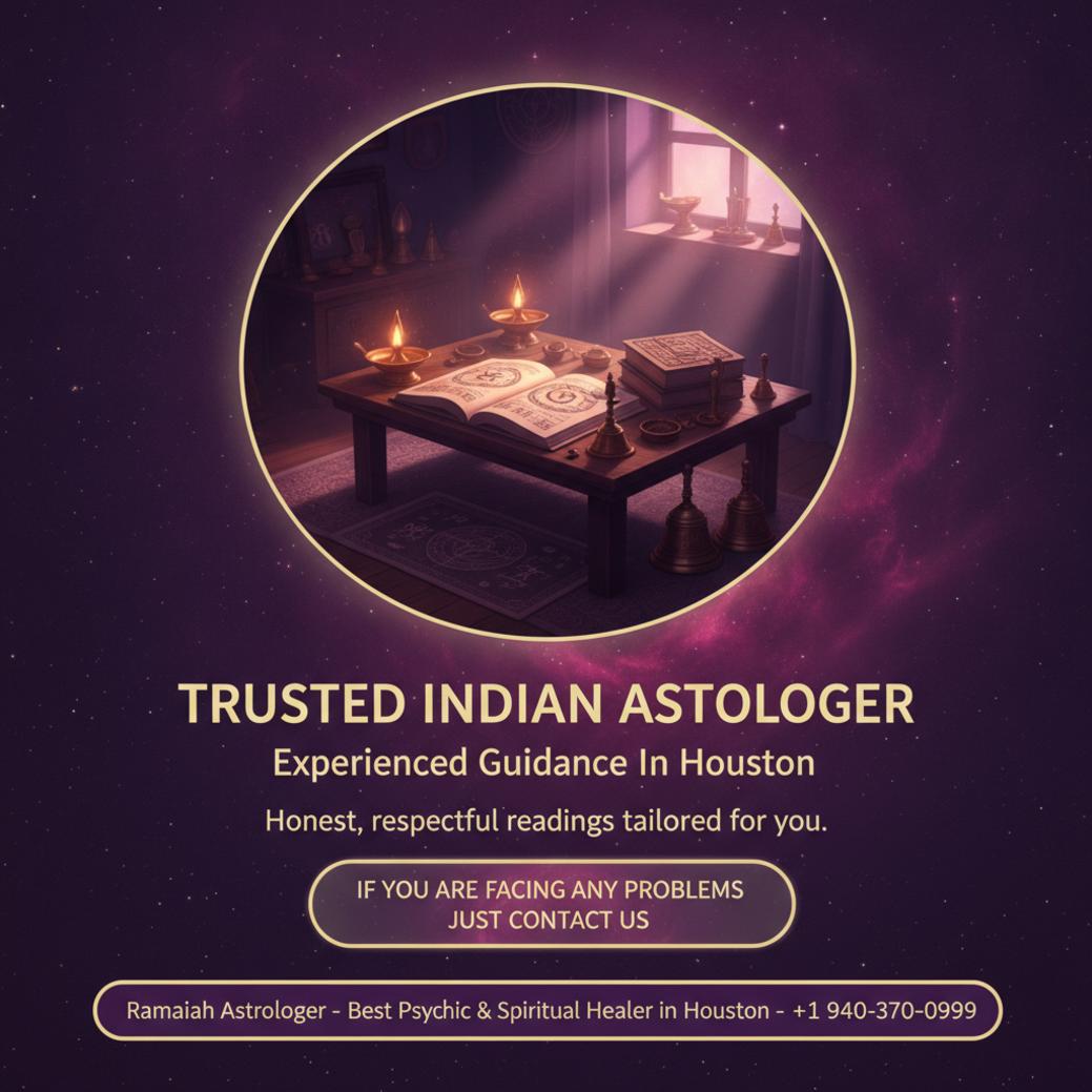 Finding an Indian Astrologer in Houston for Real Guidance Vedic astrology birth charts and tools in Houston spiritual healer office