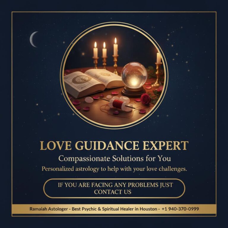 How a Love Problem Solution Astrologer in Houston Can Help