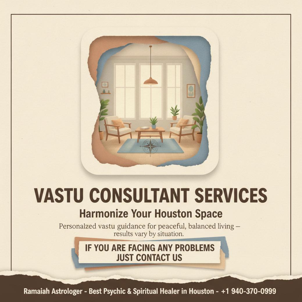 Vastu consultant houston minimalist living room with balanced decor and natural light